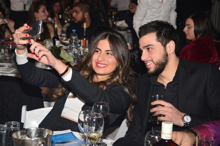 Haifa Wehbe & Wael Kfoury Christmas Reunion 2